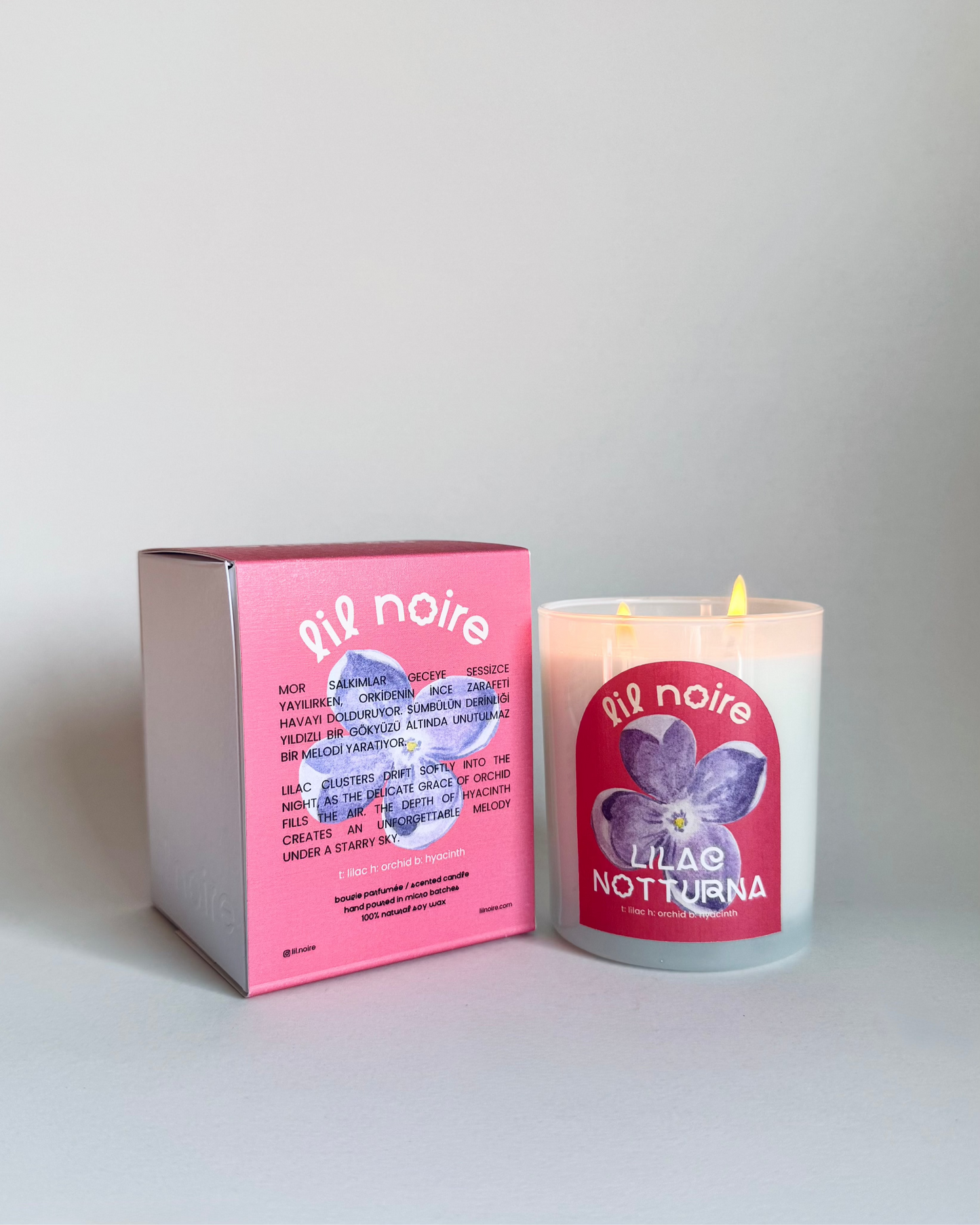 Lilac Notturna - Scented Soy Candle