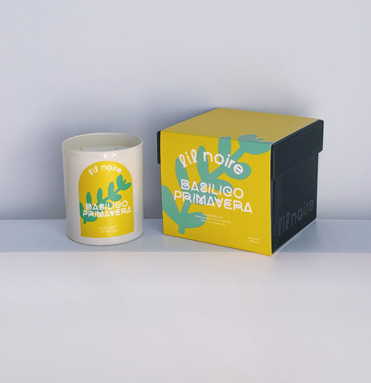 Basilico Primavera - Scented Soy Candle #2