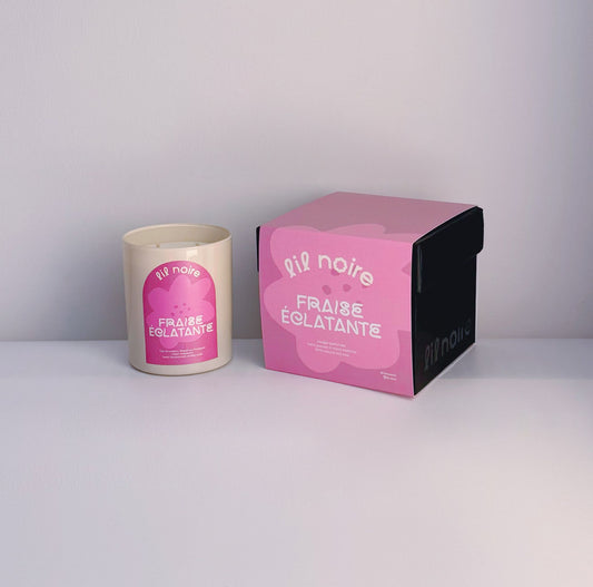 Fraise Éclatante - Scented Soy Candle #2