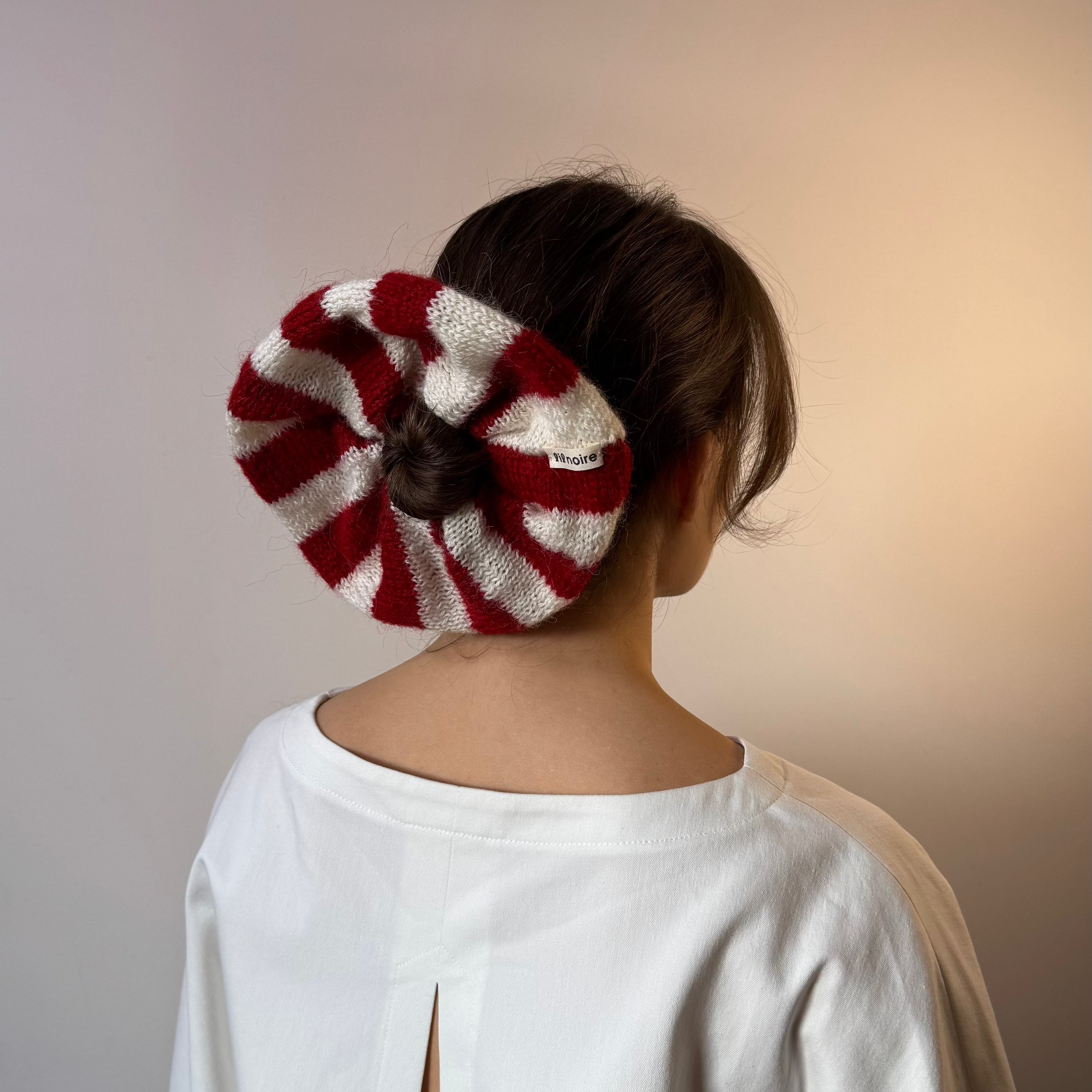 Nênê - Striped Scrunchie