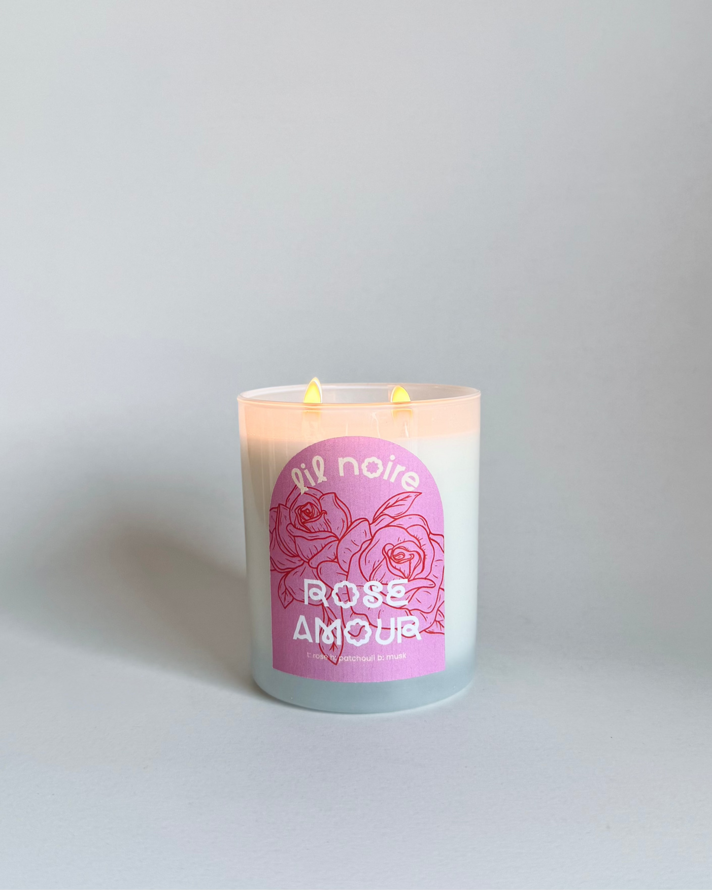 Rose Amour - Scented Soy Candle