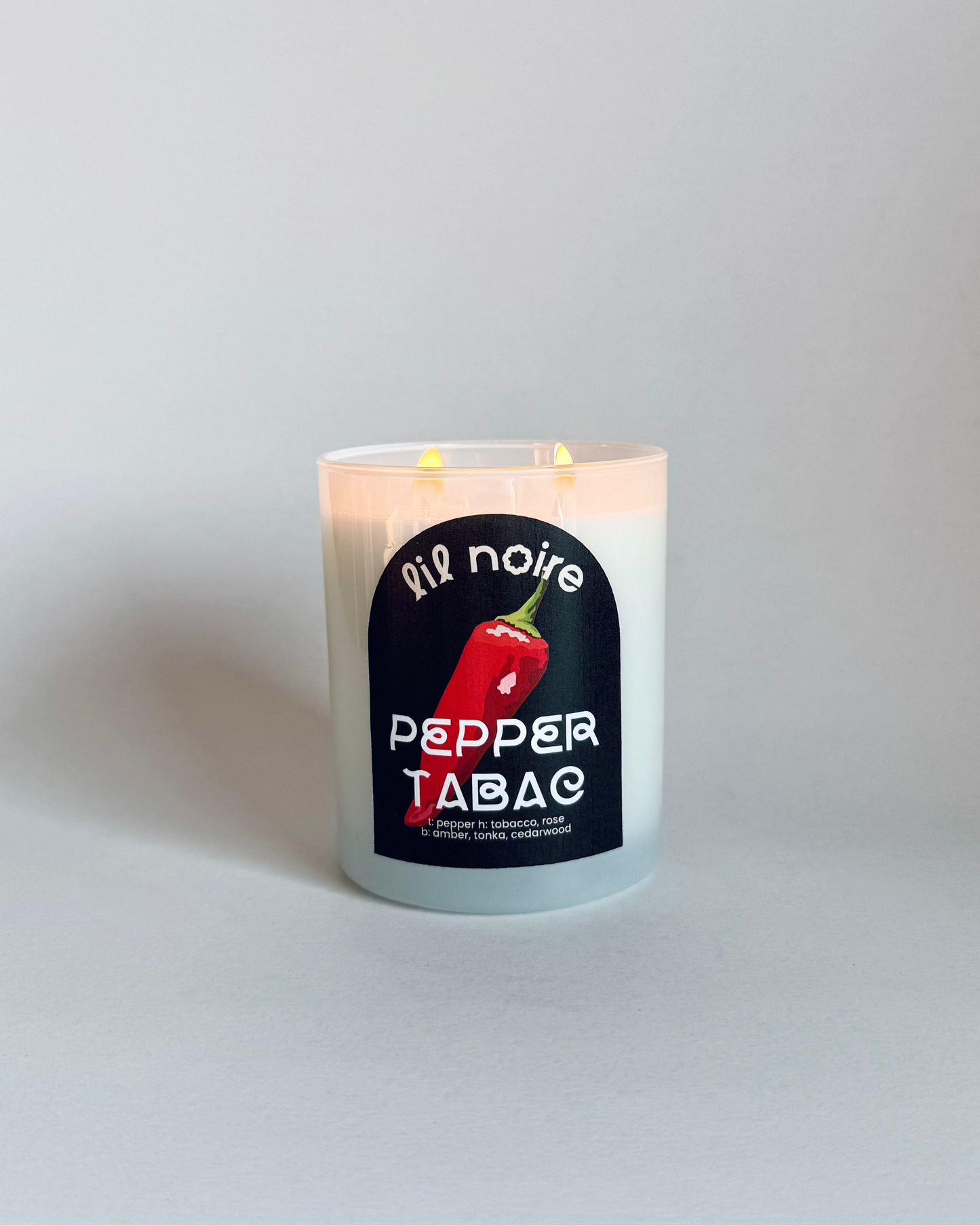 Pepper Tabac - Scented Soy Candle