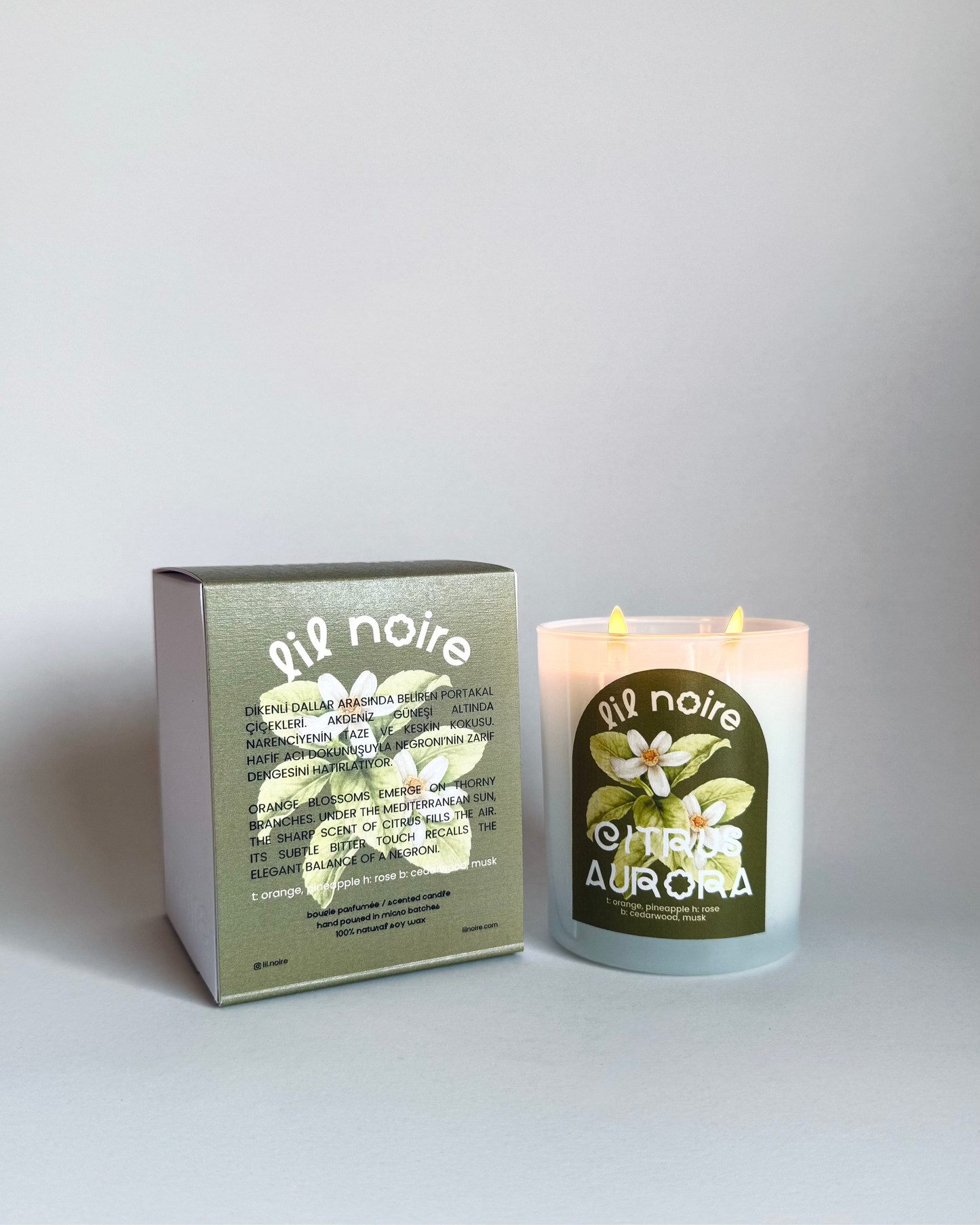 Citrus Aurora - Scented Soy Candle