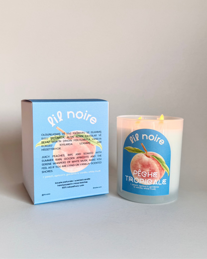 Pêche Tropicale - Scented Soy Candle