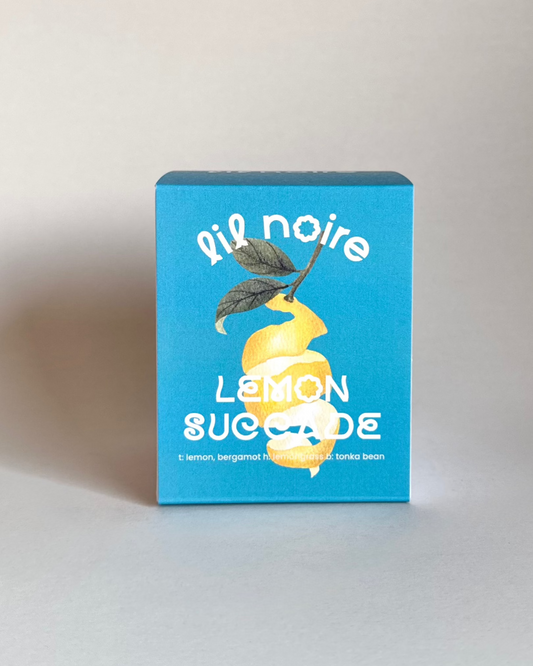 Lemon Succade - Scented Soy Candle