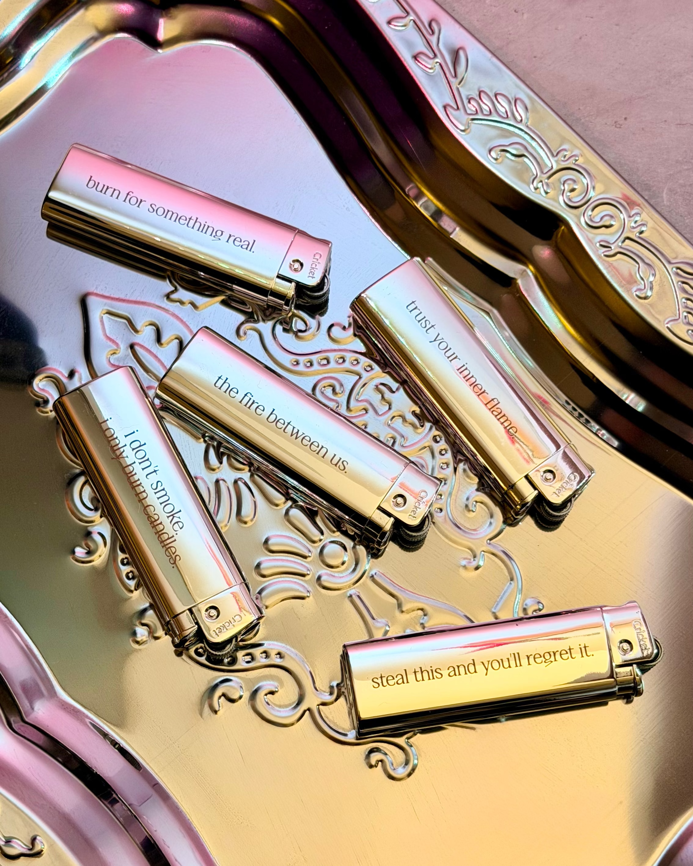 Lil Noire Lighters - i don't smoke, i only burn candles