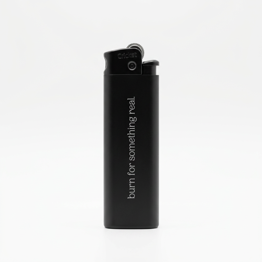 Onyx Lighters - burn for something real.