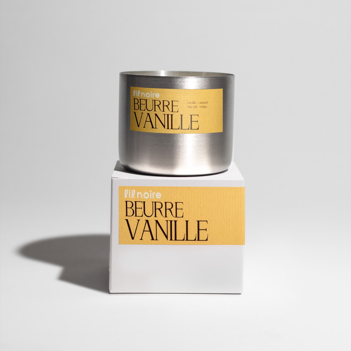 Beurre Vanille | Steel Collection ve kutusu